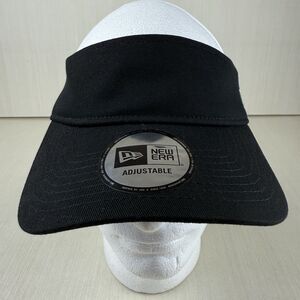 New Era Visor Black Blank Adjustable Unisex Cap Hat